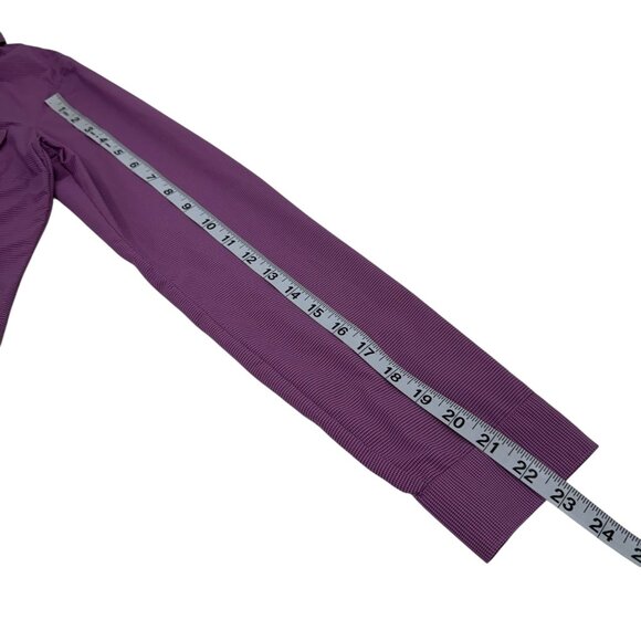 Eddie Bauer Womens XS Purple Button-Up Shirt Dual Chest Pockets Roll Tap Sleeves - Picture 7 of 12